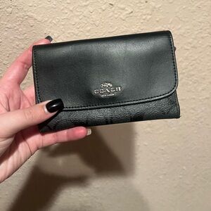 Black Coach Wallet